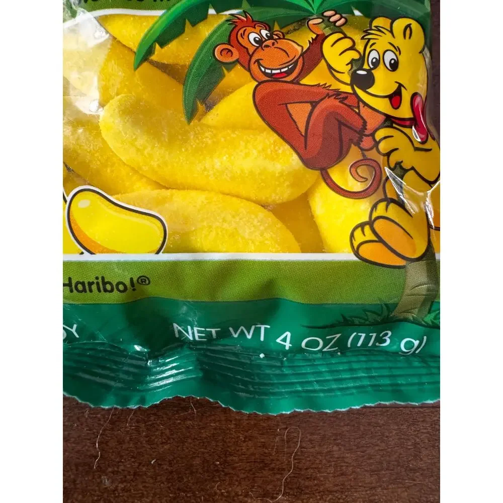 NEW-Haribo BANANAS Gummi Candy-